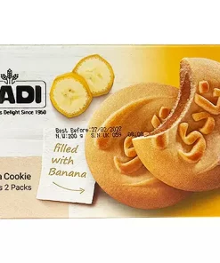 Nadi Banana Cookie 200gr x 50 (10093)