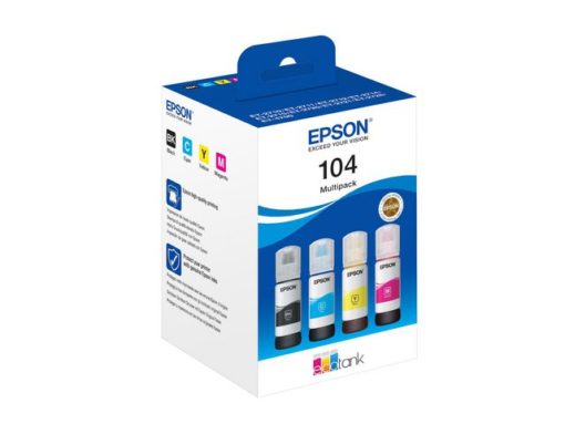 Blekk Epson 104 CMYK Ecotank