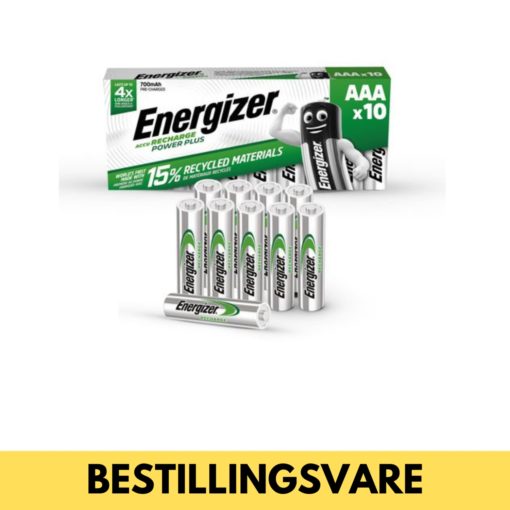 Batteri ENERGIZER PowerPlus AAA Oppladbar