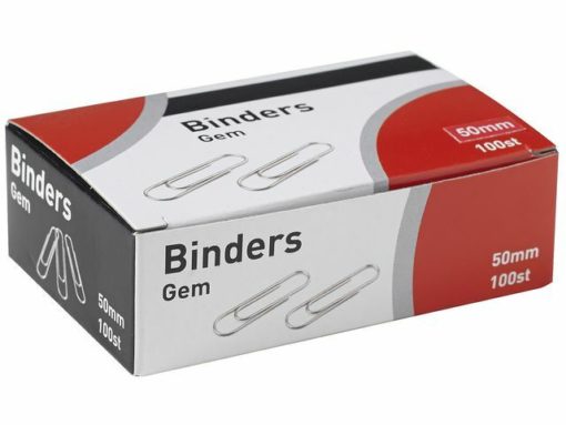 Binders 50mm 100x