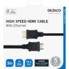 HDMI-kabel 4K 5m Deltaco