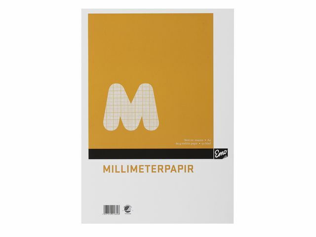 Millimeterpapir A4 80g