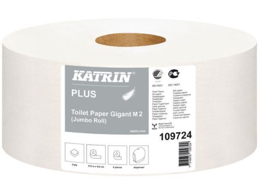 Toalettpapir KATRIN Plus G M 2L 310m (6)