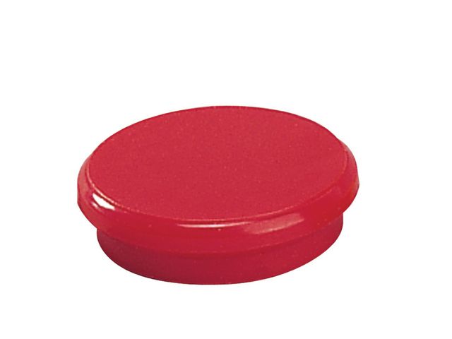 Magnet Dahle 24mm rød 10pk