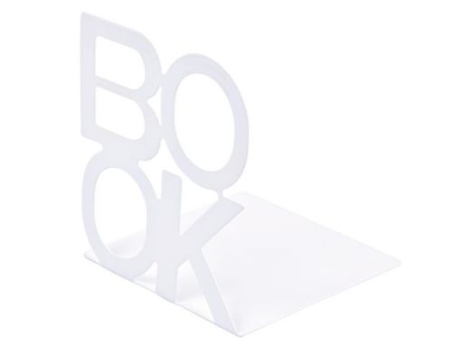 Bokstøtte BURDE Book hvit