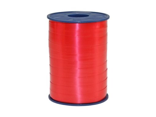 Gavebånd Polysheen 10mm x 250m Rød