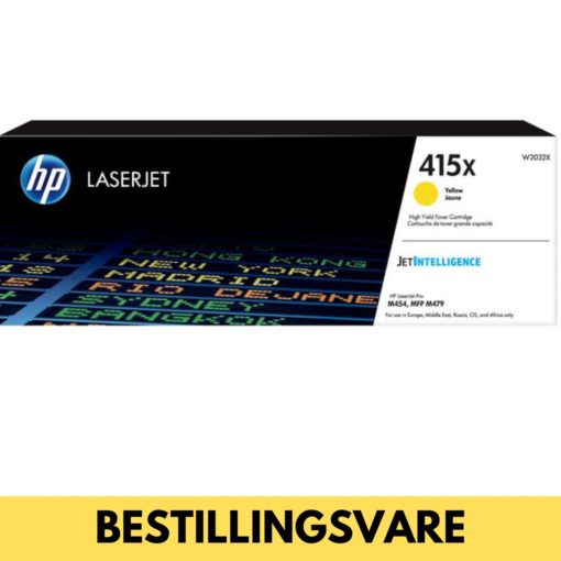 Toner HP W2032X 415X gul