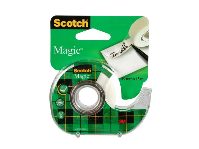 Tape Scotch Magic invisible med dispenser