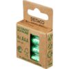 Batteri Deltaco Alkaline AAA 4pk