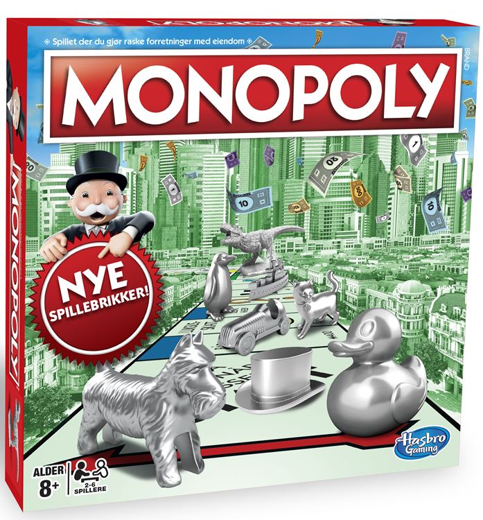 Classic Monopoly brettspill