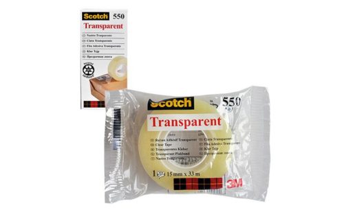 Tape SCOTCH 550 15mmx33m klar