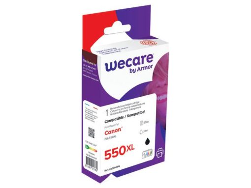 Blekk WECARE Canon 550XL Sort