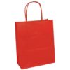 Gavepose kraftpapir rød