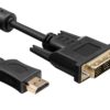 HDMI til DVI kabel 3m