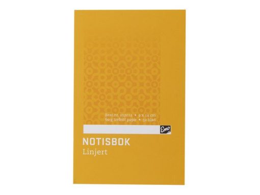 Notisbok linjert