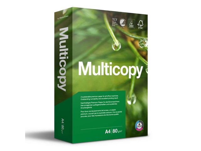 Kopipapir A4 80g Hullet – Multicopy