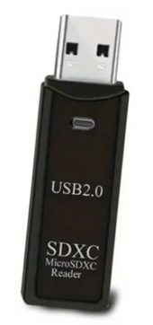 USB 2.0 Mini SD-kortleser