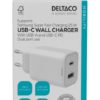 Deltaco vegglager USB-A & USB-C