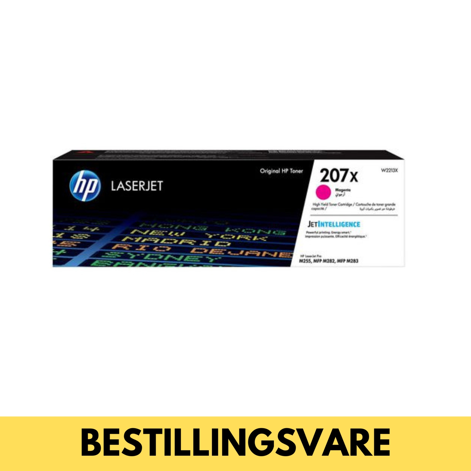 Toner HP 207X – magenta