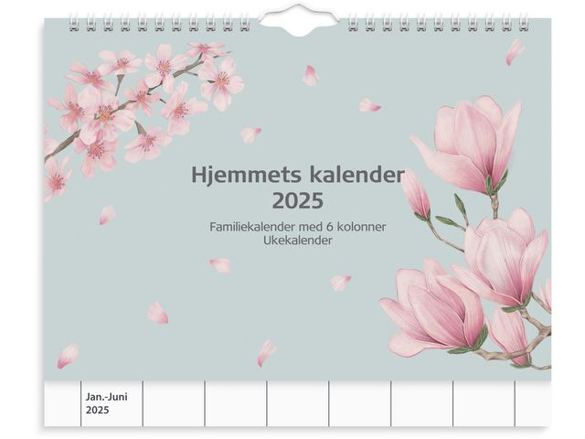 Veggkalender Hjemmets kalender - 2025