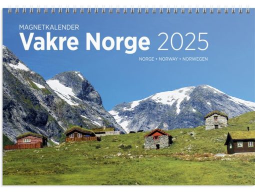 Magnetkalender Vakre Norge - 2025