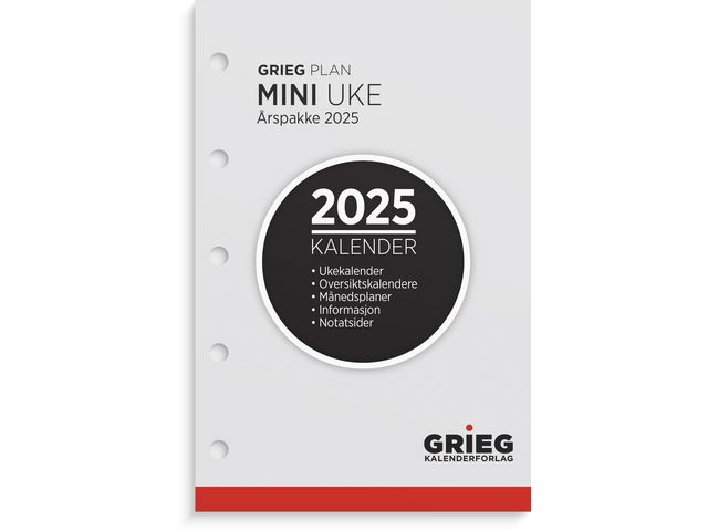 Årspakke Mini Uke - 2025