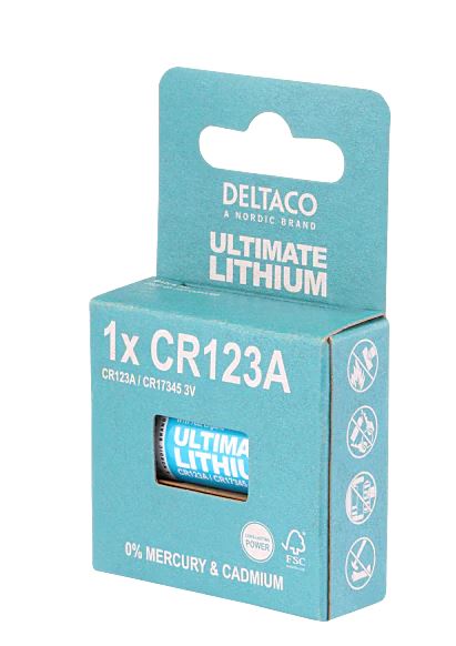 Batteri CR123A