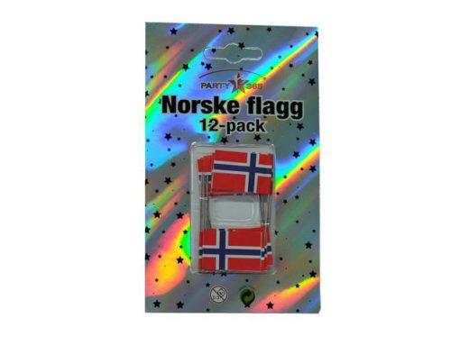 Kakeflagg på nål