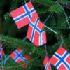 Flagg til juletre