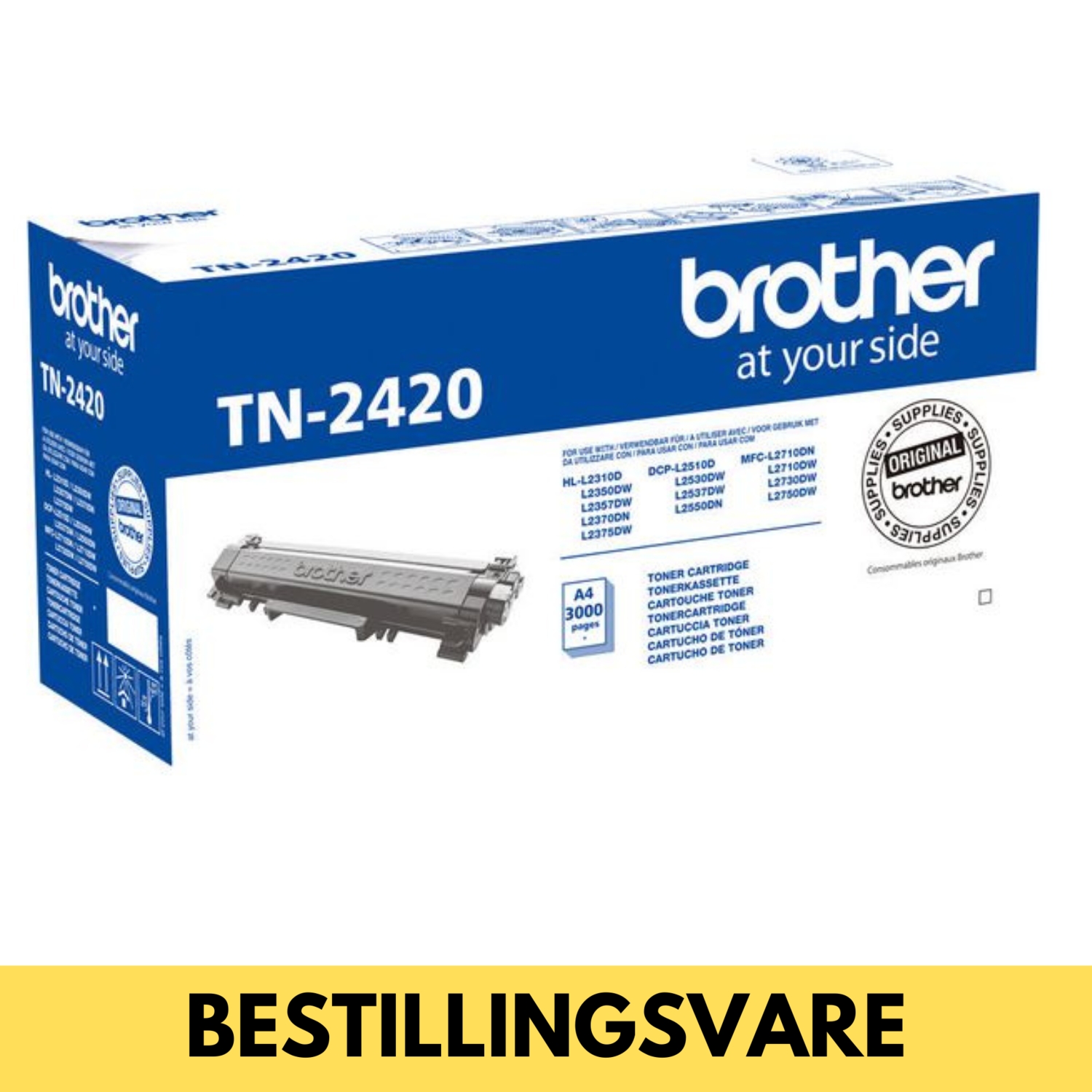 Toner Brother TN-2420 – sort