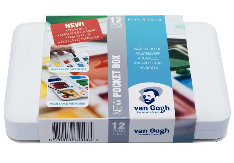 Van Gogh akvarellfarger i set – 12