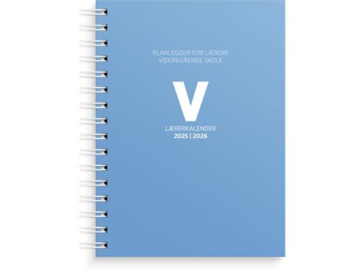 Lærerkalender A5 vg skole 25/26