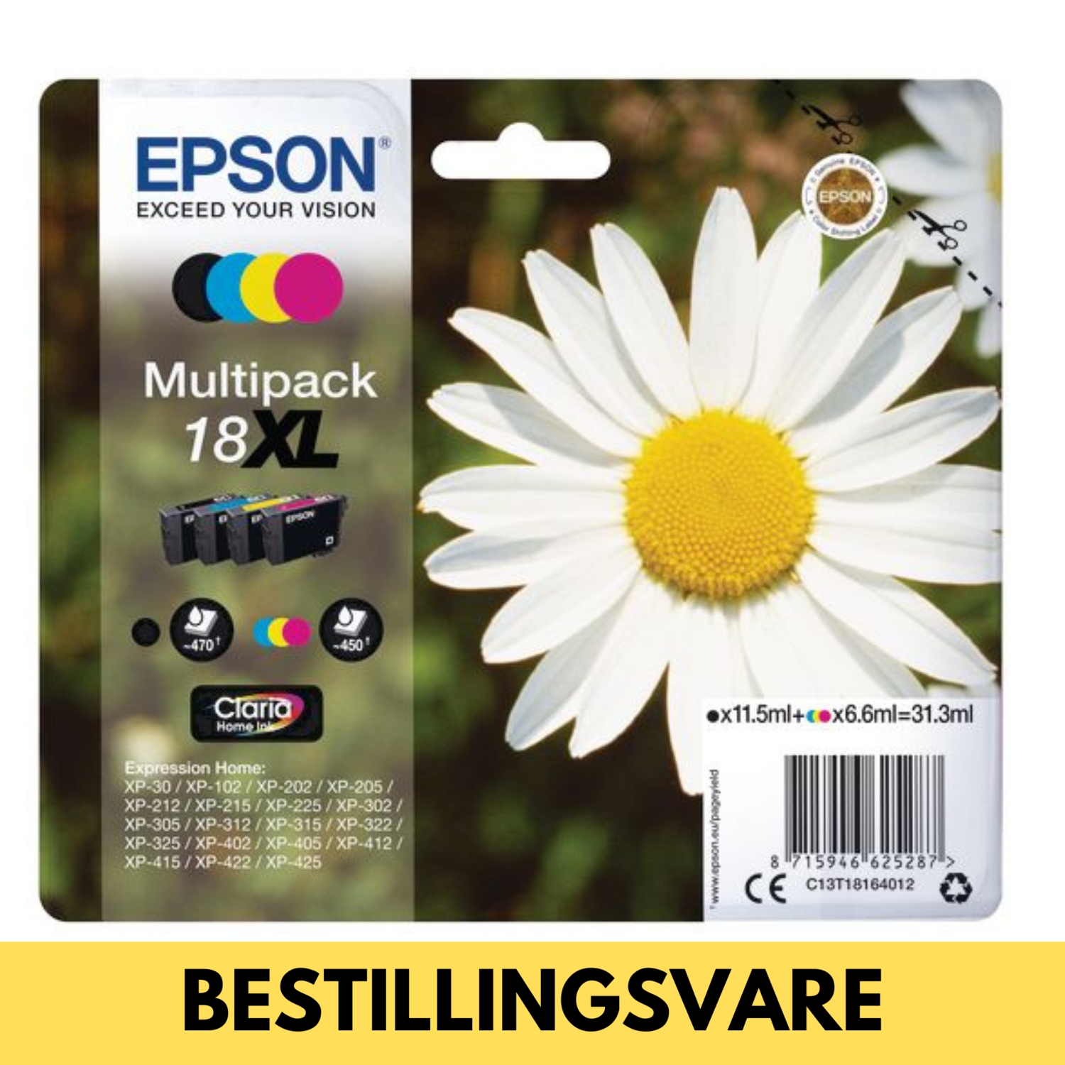 Epson 18XL CMYK Multipk