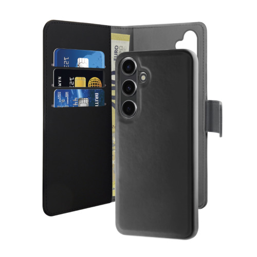 Lommebokdeksel m/ magnet - Samsung S24 / S25