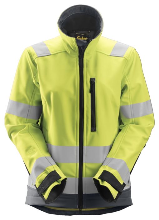 1237 High-Vis Softshelljakke for dame, Klasse 2/3