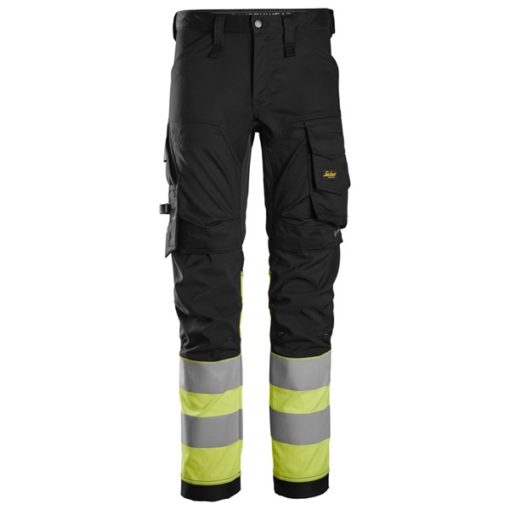 6334 High-Vis Stretchbukse. Klasse 1