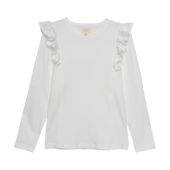 T-shirt LS Ruffle