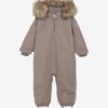 Baby Snowsuit W. Fake Fur