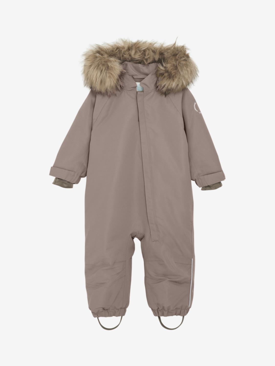 Baby Snowsuit W. Fake Fur