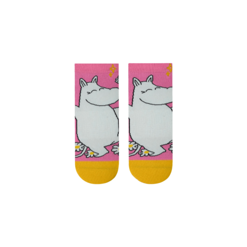 Moomin Pink Stripe Low-cut Socks