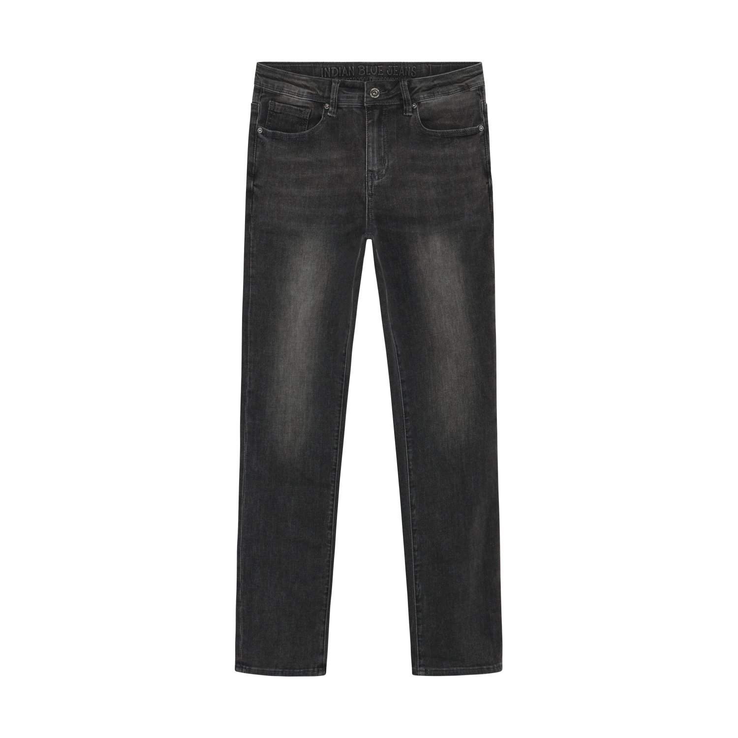2555 Wide Straight Black Jeans