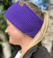 Hoppin Strikket Pannebånd