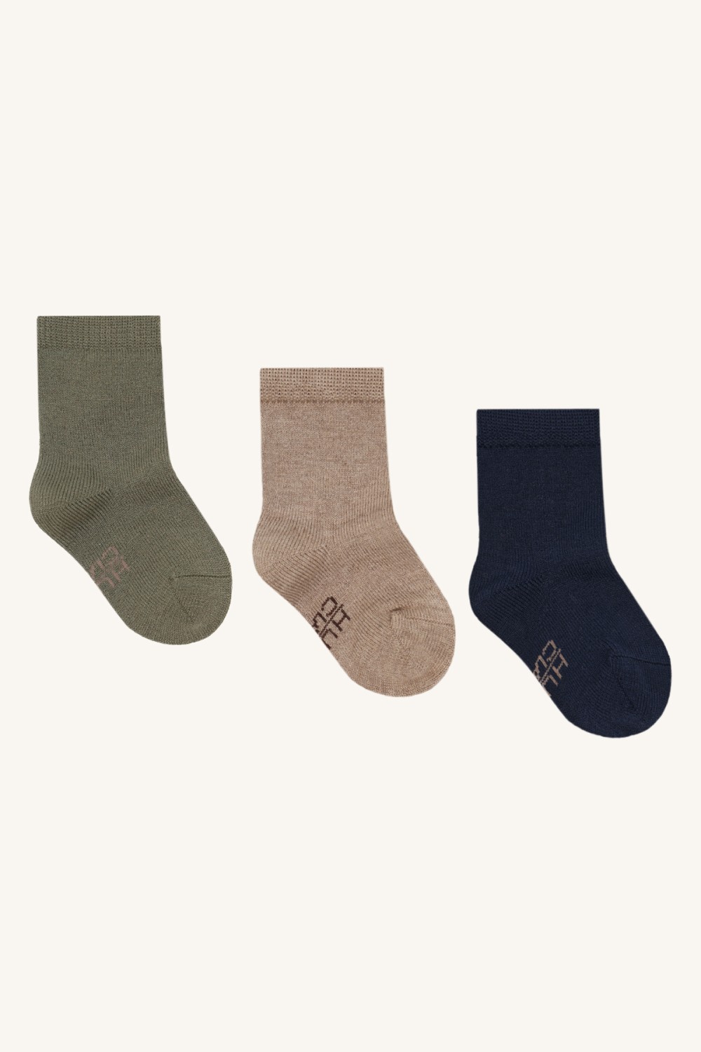 3pk sokker ull/bambus
