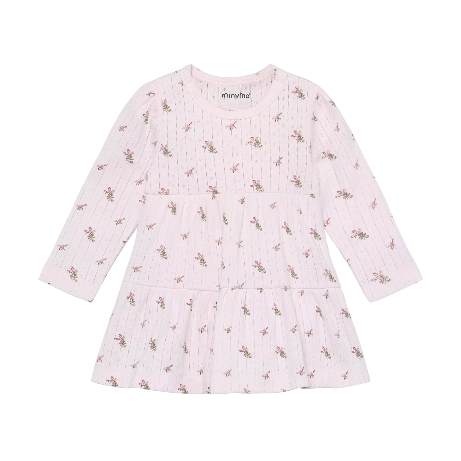 Body Dress LS AOP Pointell