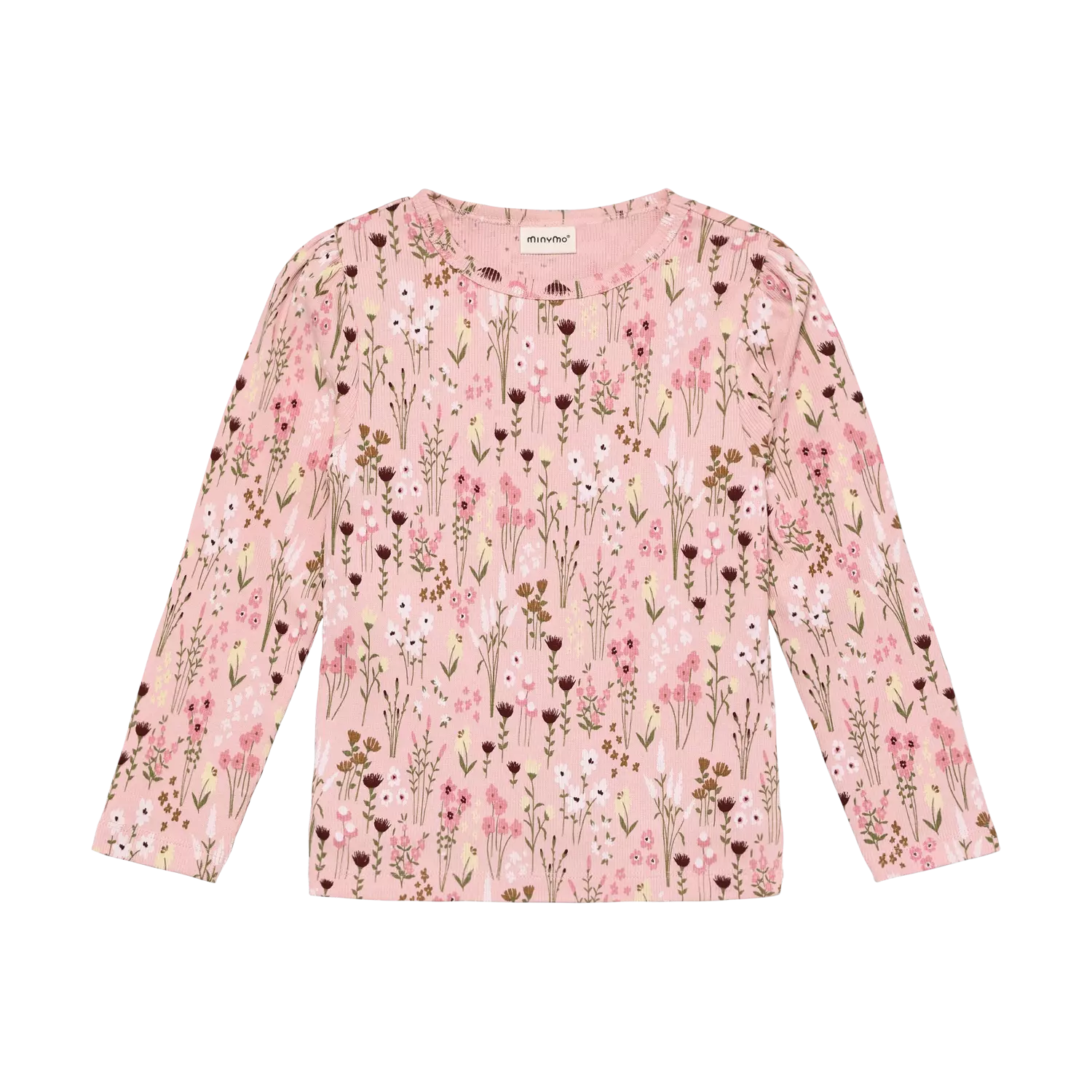 T-shirt LS AOP Rib