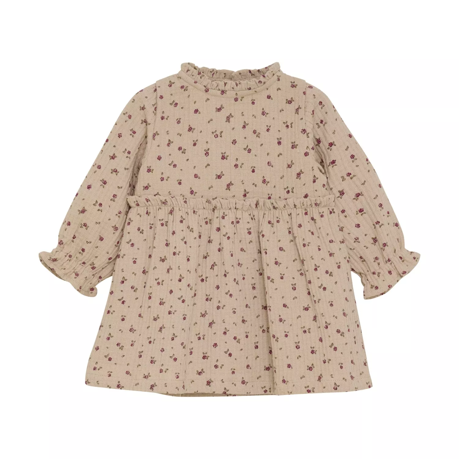 Dress LS AOP w. Lining