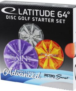 Latitude 64  Retro Burst Advanced Disc Golf Starter Set
