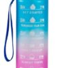 Motivation Bottel 1000 ml rosa