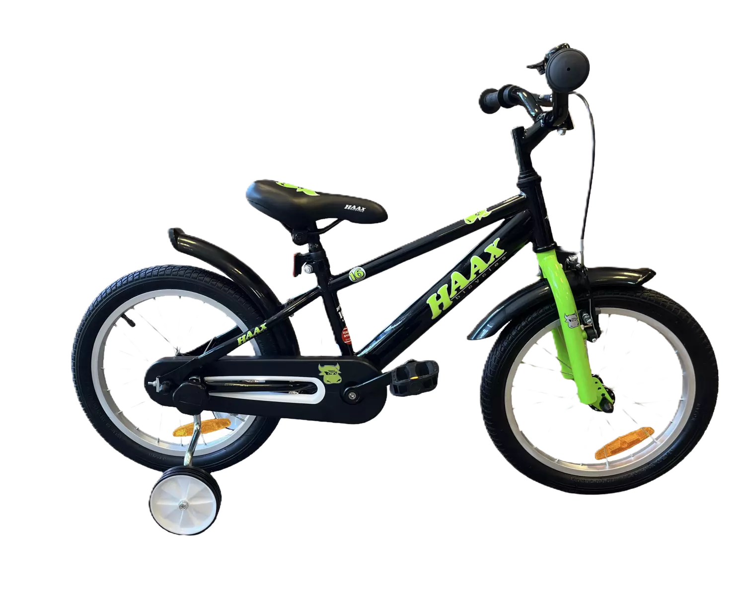 Haax 16" svart/grønn