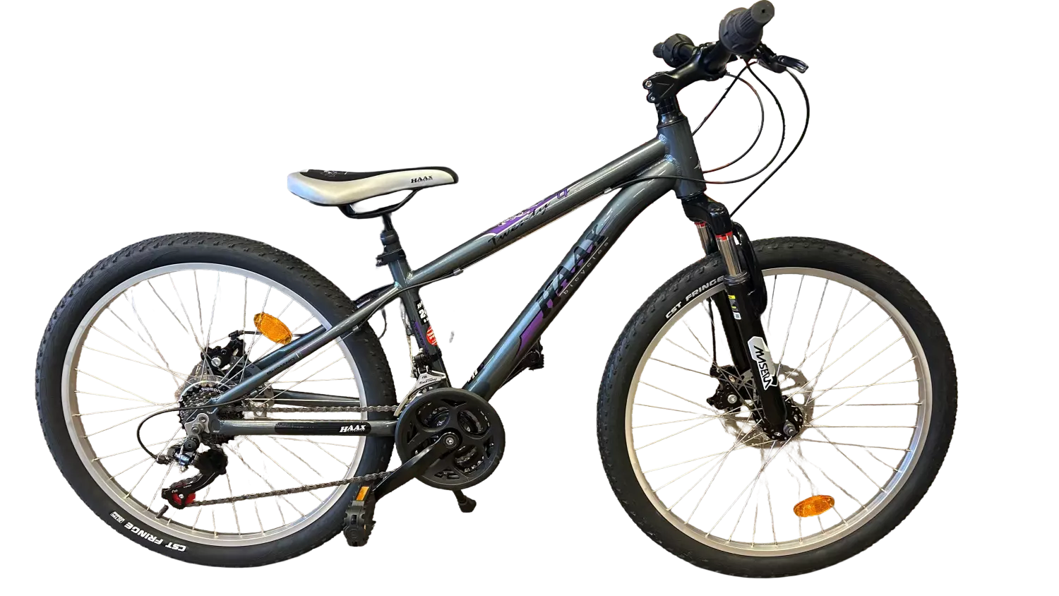 Haax 24" svart/lilla